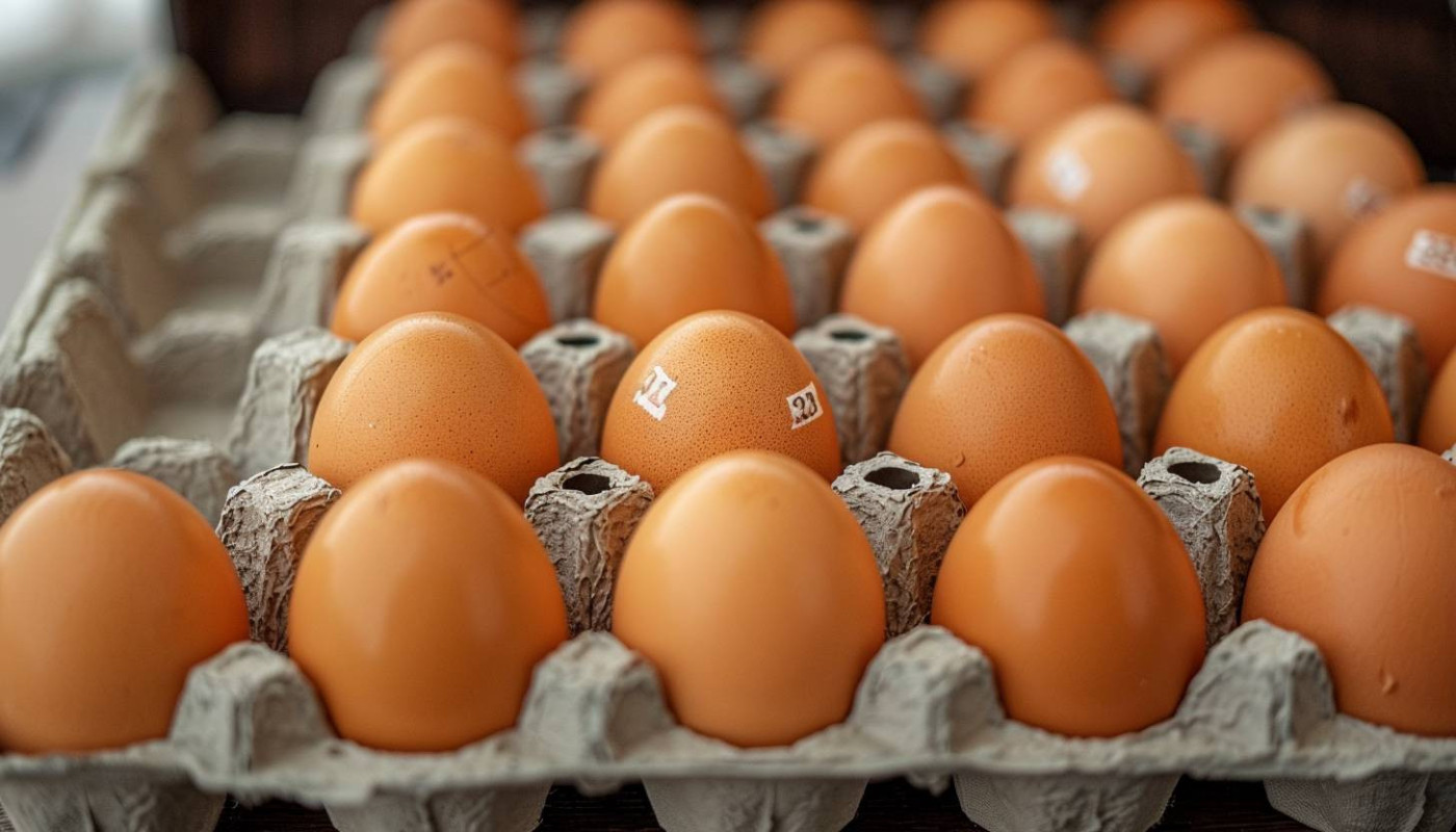 Comprendre le marquage obligatoire des œufs : numéro, encre alimentaire et sécurité contre la listeria